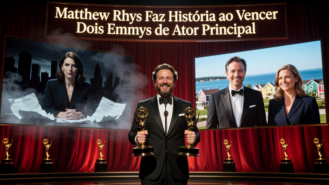 Matthew Rhys Faz História ao Vencer Dois Emmys de Ator Principal