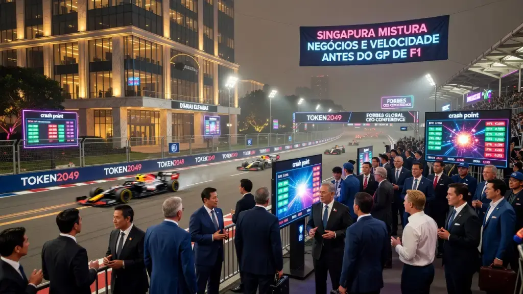 Singapura Mistura Negócios e Velocidade Antes do GP de F1