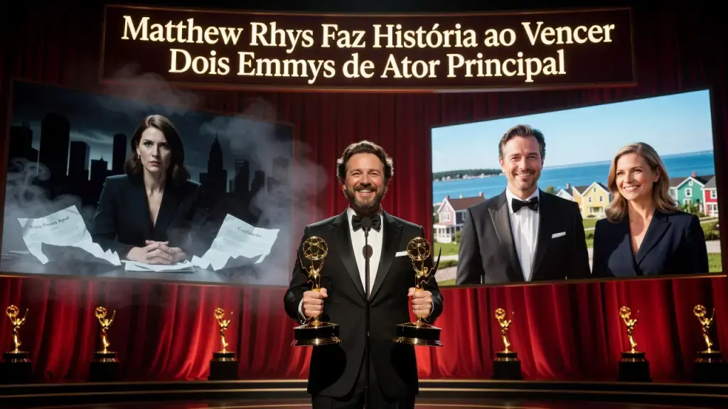 Matthew Rhys Faz História ao Vencer Dois Emmys de Ator Principal